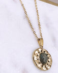 Labradorite Sun Necklace